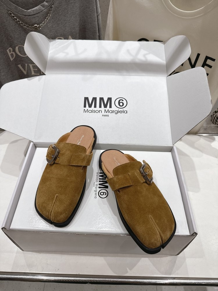 메종 마르지엘라 MM6 뉴 플랫 발가락분리 버켄 반슬리 001-281415