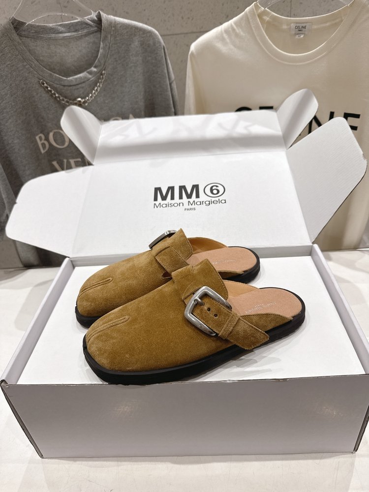 메종 마르지엘라 MM6 뉴 플랫 발가락분리 버켄 반슬리 001-281415