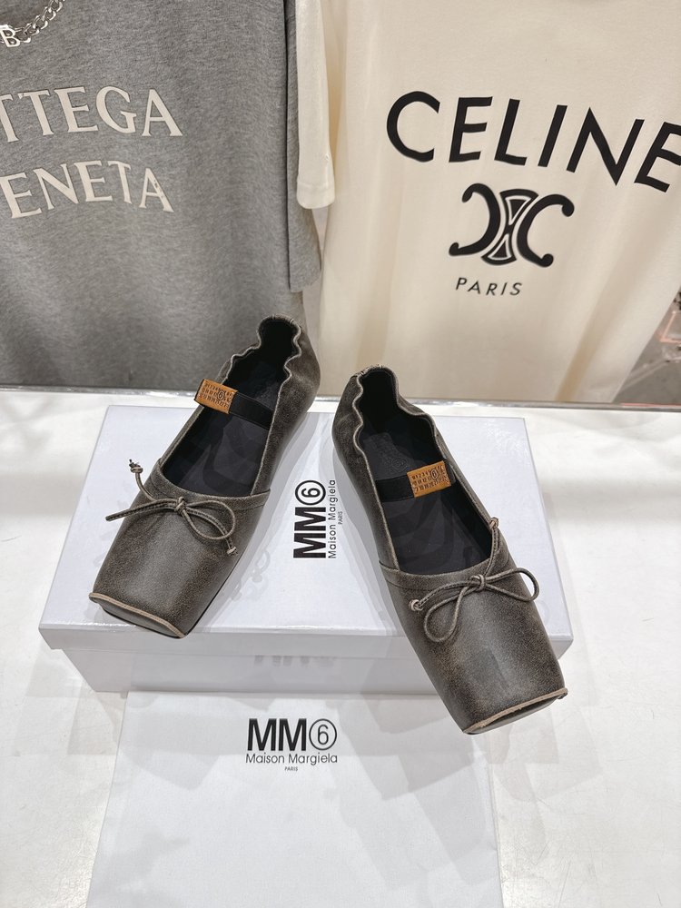 MM6 메종 마르지라 발레리나 플랫 슈즈 001-281460