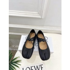 MM6 마르지엘라 빈티지 토캡 메리제인 플랫슈즈 001-281478