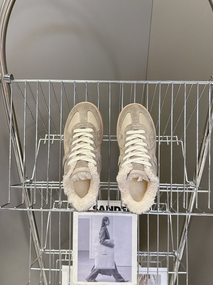 Martin Margiela 두꺼운 밑창 털 독일군 트 001-281479
