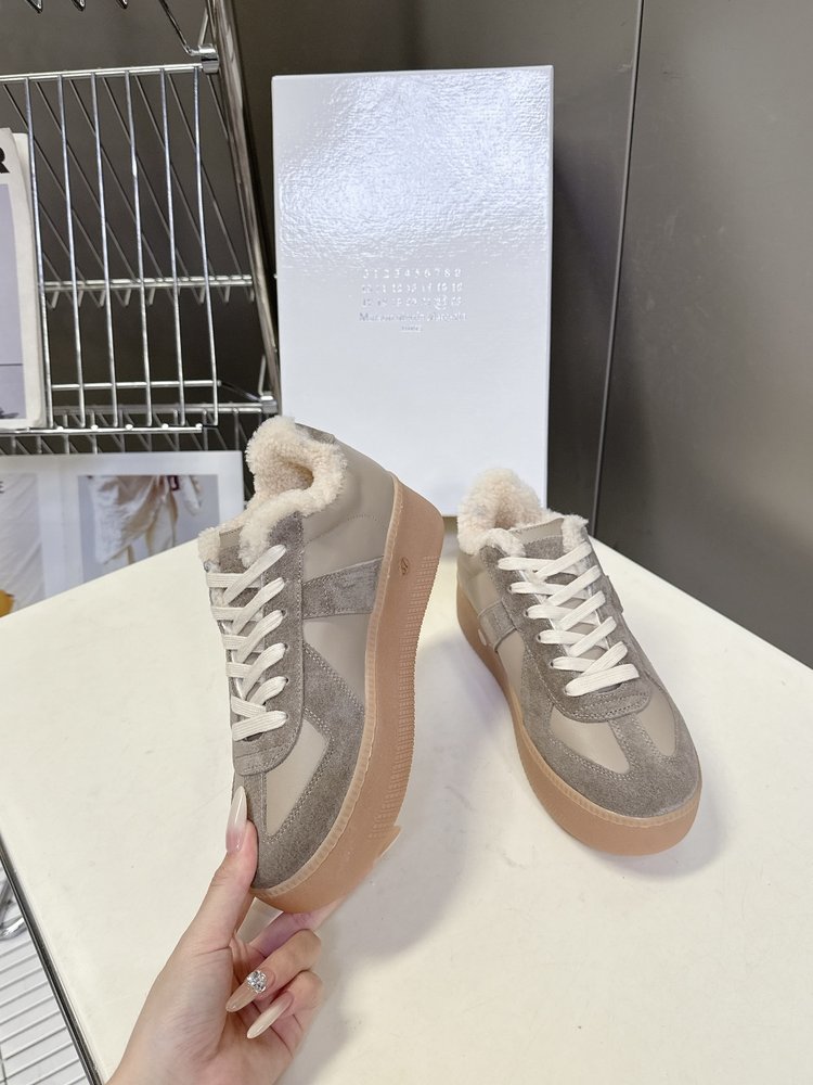 Martin Margiela 두꺼운 밑창 털 독일군 트 001-281479