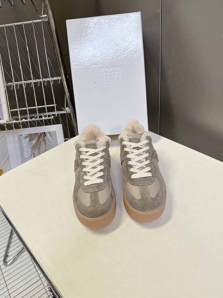 Martin Margiela 두꺼운 밑창 털 독일군 트 001-281479