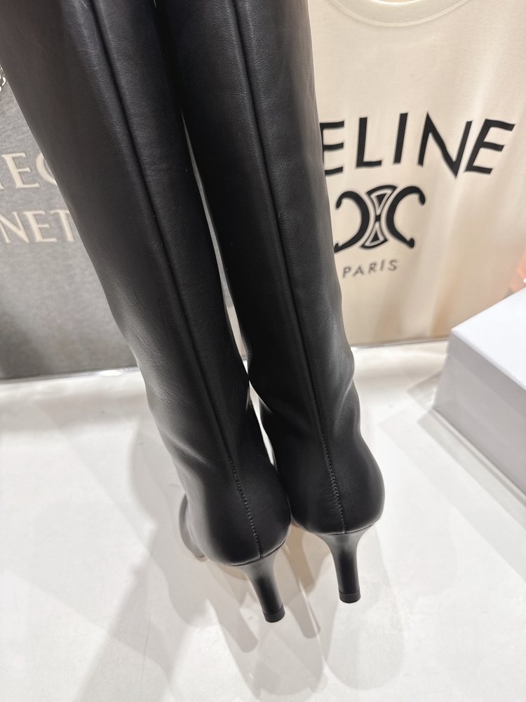 MM6 메종 마르지엘라 하이힐 롱부츠 001-281482