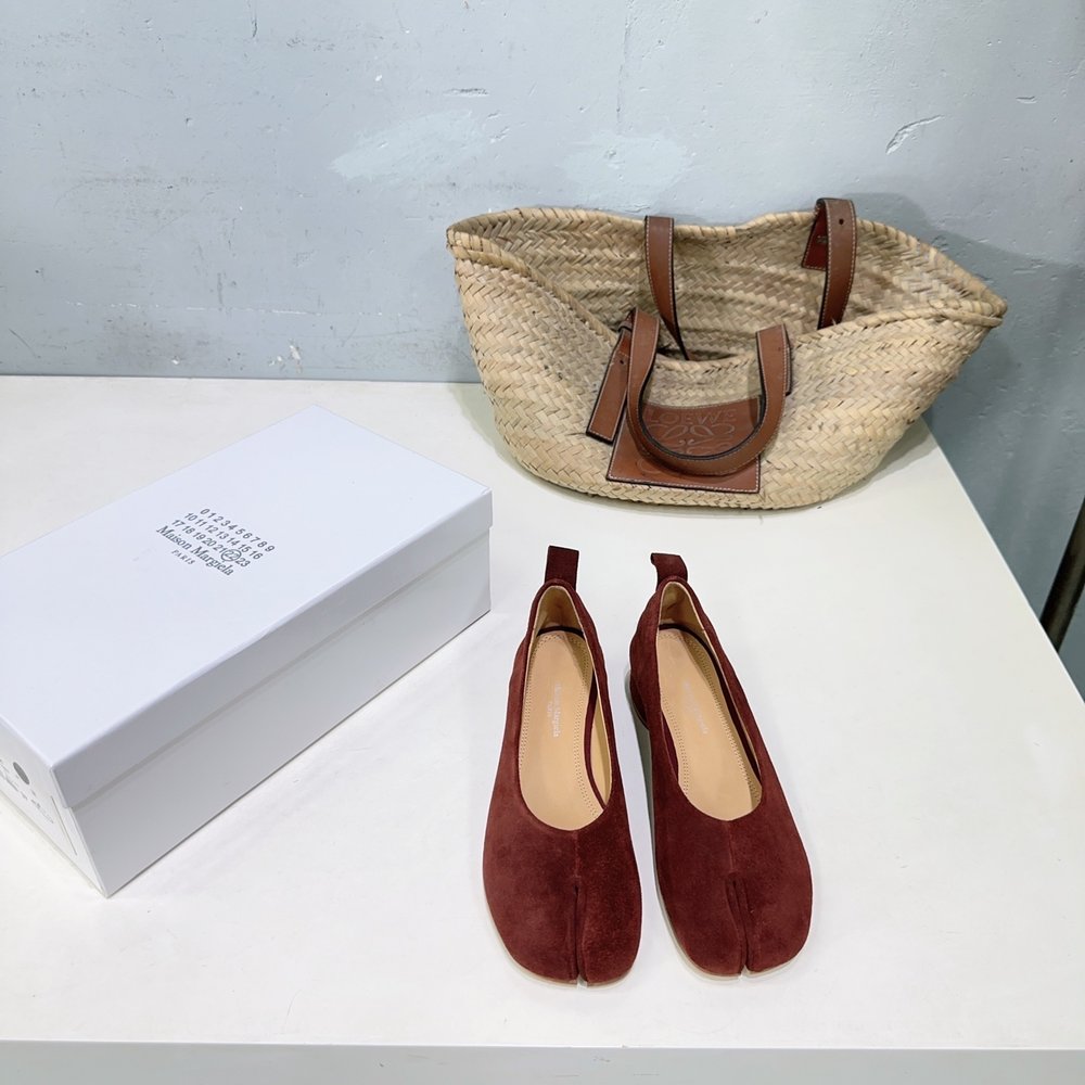 메종마르지엘라 레트로 굽 발레리나 플랫슈즈 001-281490