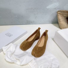 메종마르지엘라 MM6 스웨이드 발레리나 발가락분할 슈즈 001-281492