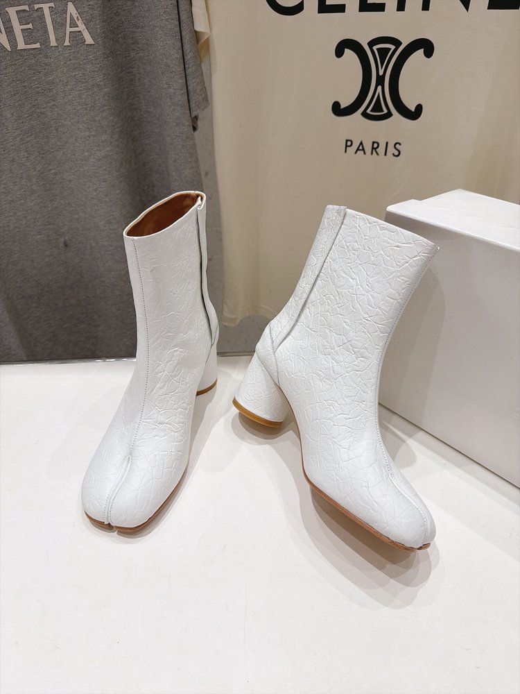 마르지엘라 분할 토 하이힐 부츠 001-281507