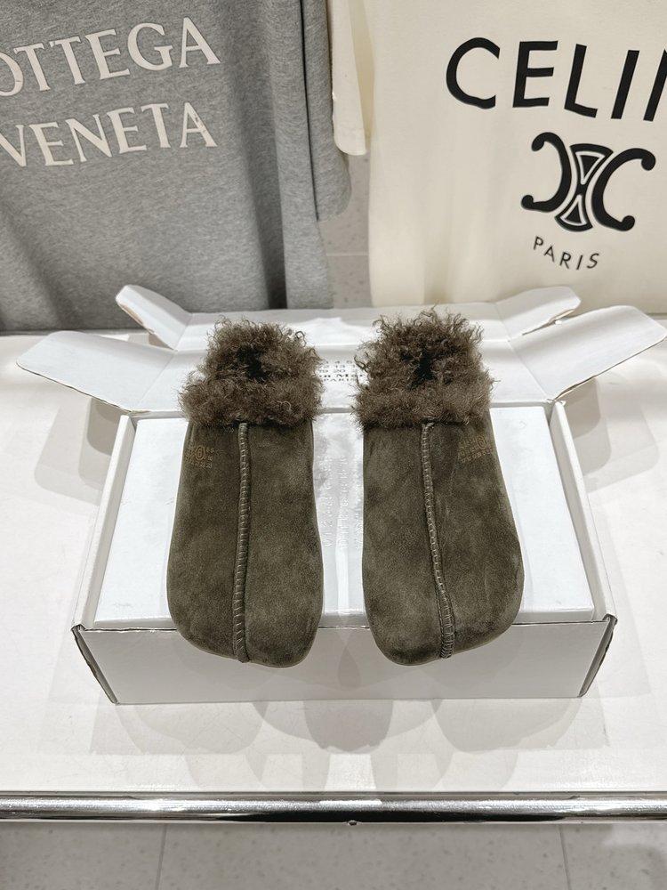 메종 마르지엘라 반슬리퍼 털 슬리퍼 001-281537