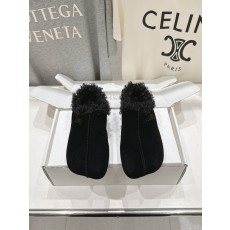 메종 마르지엘라 MM6 털 슬리퍼 001-281538