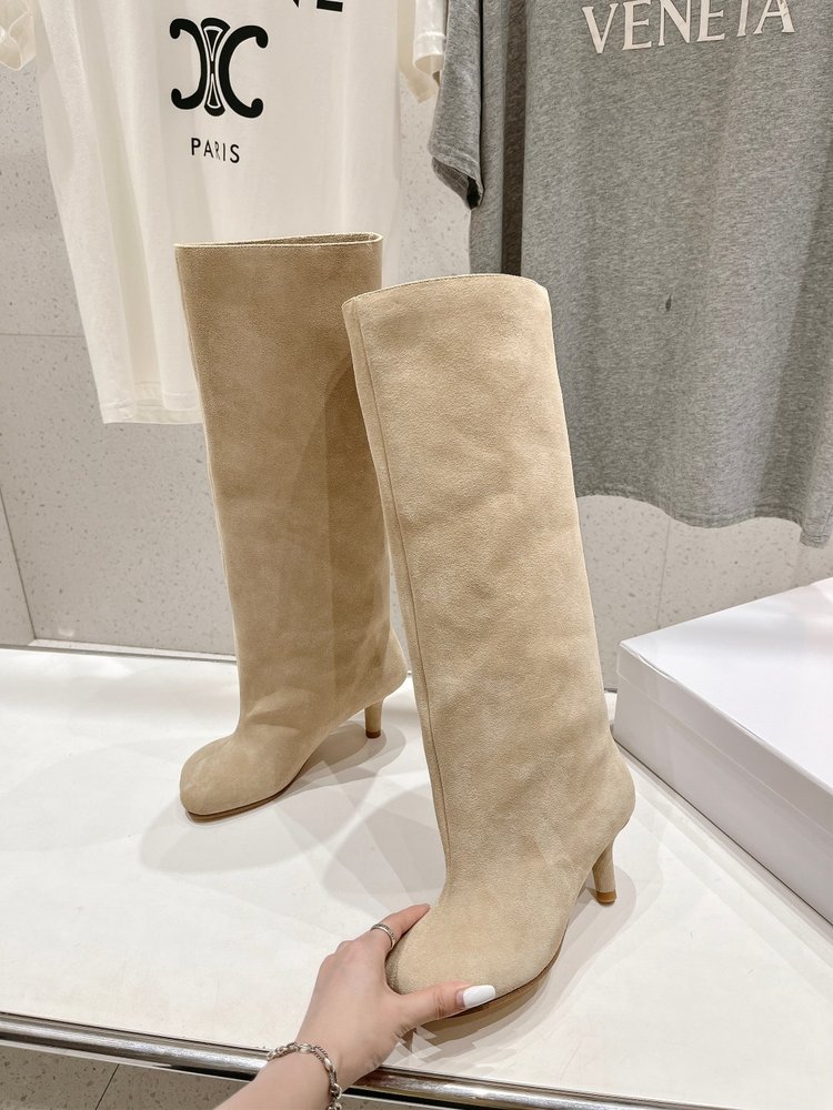 MM6 메종 마르지엘라 하이힐 롱부츠 001-281555