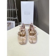메종 마르지엘라 새틴 발레리나 플랫슈즈 001-281561