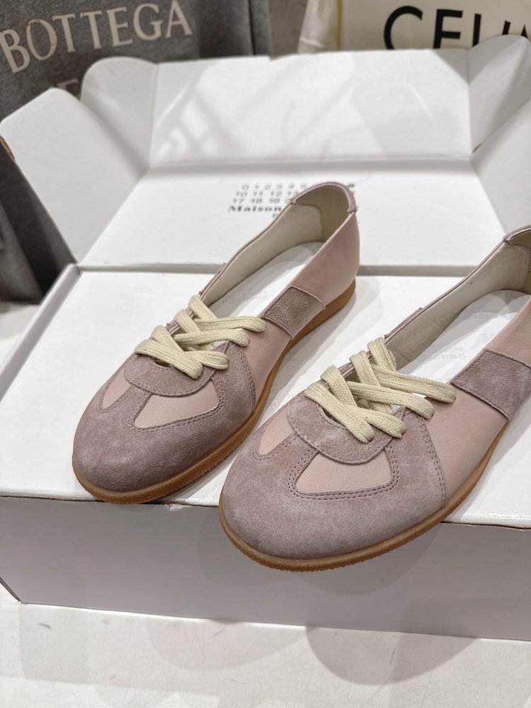 메종 마르지엘라 MM6 레저 더비 슈즈 001-281568