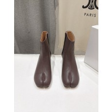 메종 마르지엘라 MM6 하이버전 토 스플릿 앵클부츠 001-281597