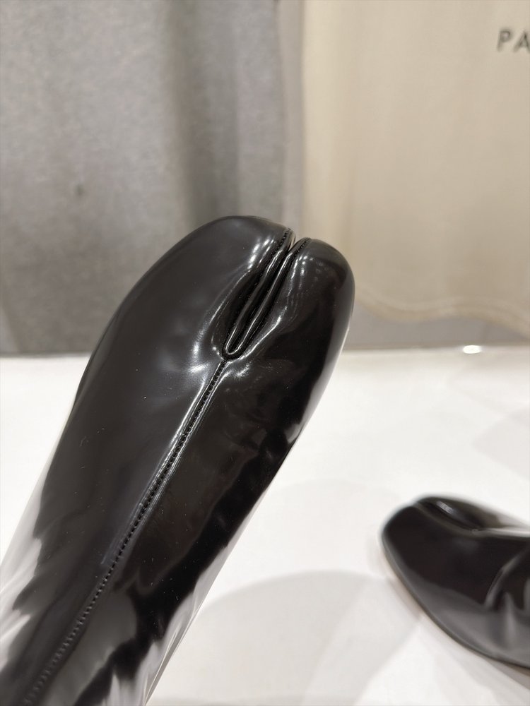 고급 버전 MM6 마르지엘라 분할토우 부츠 하이힐 숏부 001-281600