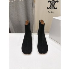 고퀄 MM6 마르지엘라 분할토 앵클부츠 굽 짧은 부츠 001-281601