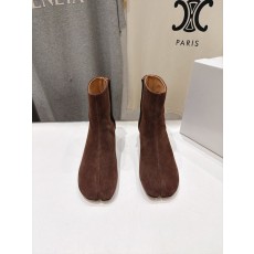 하이버전 MM6 마르지엘라 분할토 하이힐 숏부츠 001-281602