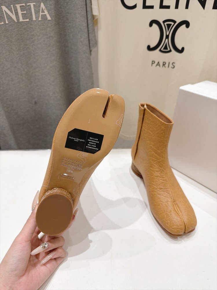 메종마르지엘라 MM6 포크힐 앵클부츠 하이버전 001-281608