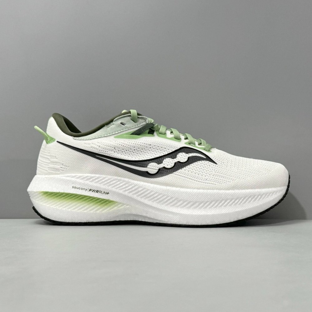 Saucony Triumph 21 LG 버전 흰색/초록 001-281695