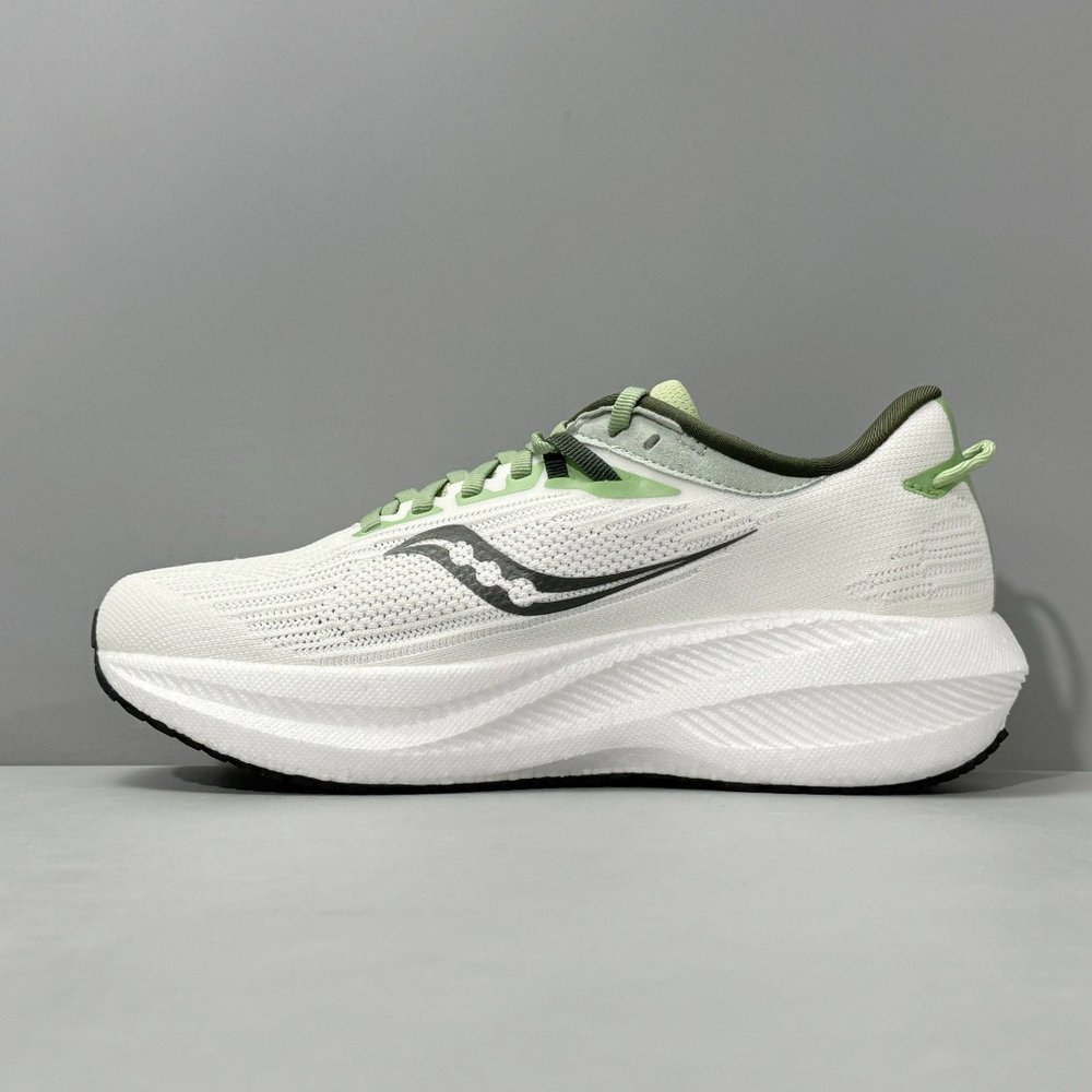 Saucony Triumph 21 LG 버전 흰색/초록 001-281695
