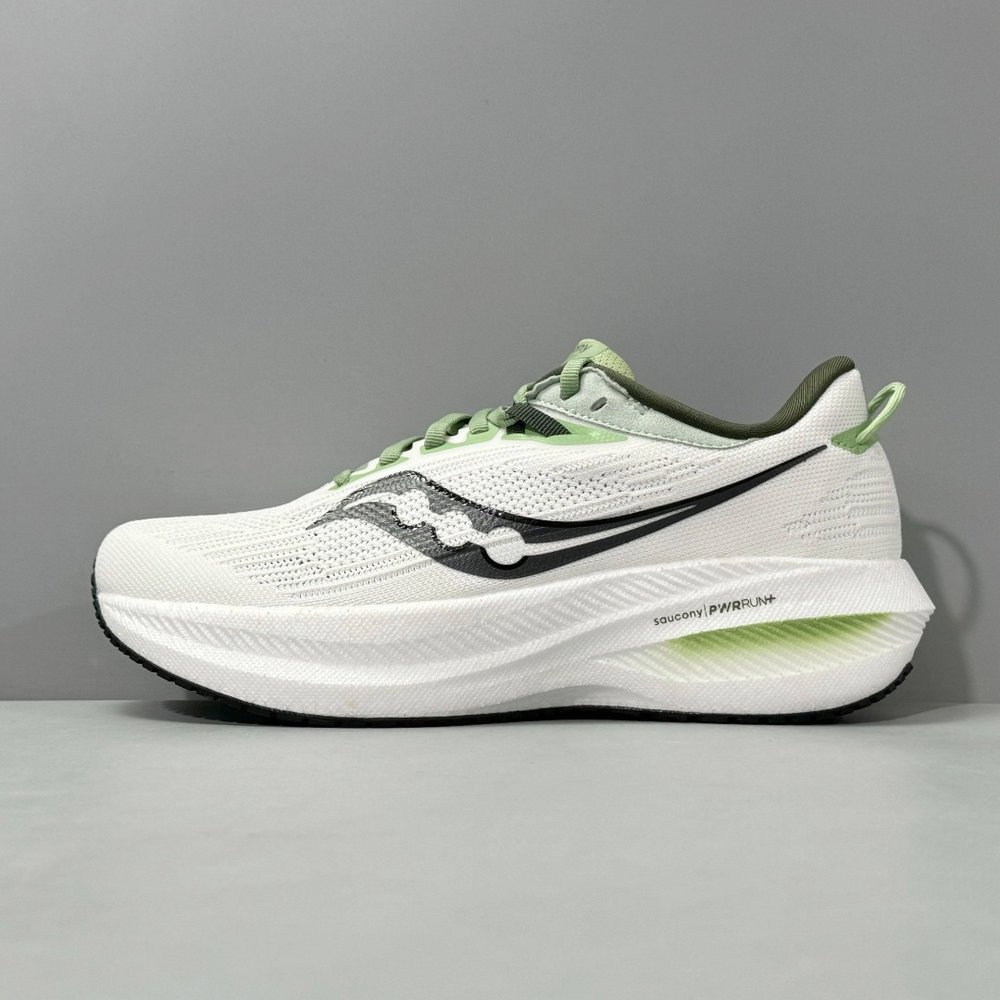 Saucony Triumph 21 LG 버전 흰색/초록 001-281695