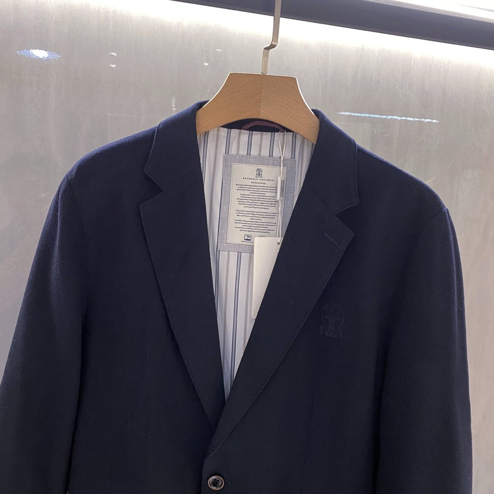 BC 울 혼방 캐주얼 정장 재킷 001-281710