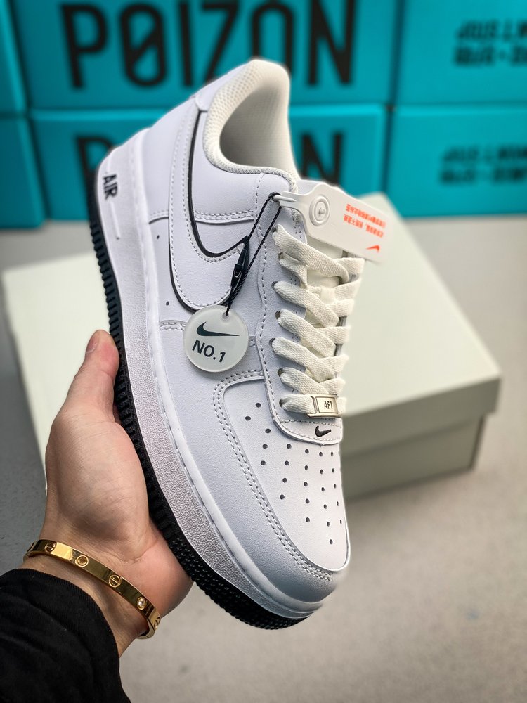 No1 에디션 천연가죽 Air Force 1 로우 스니 001-281828