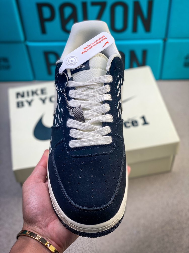 Nike 에어포스1 로우 흑백 스니커즈 001-281860