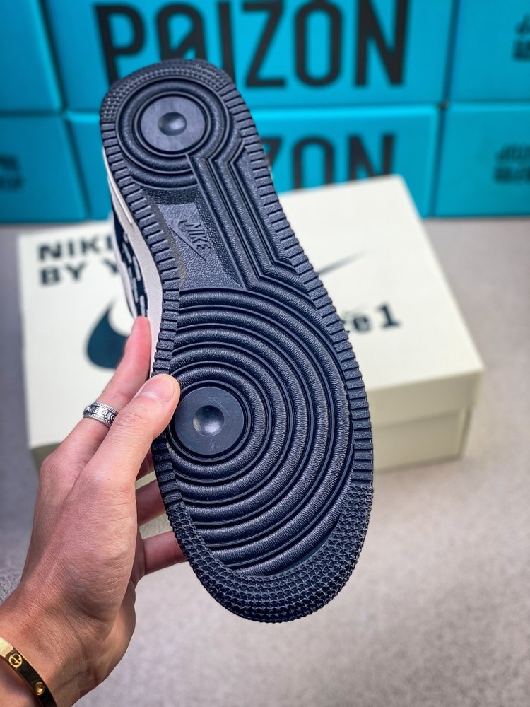 Nike 에어포스1 로우 흑백 스니커즈 001-281860