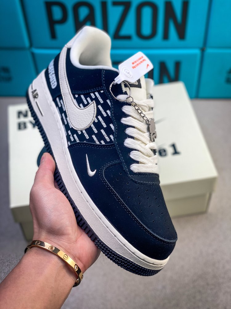 Nike 에어포스1 로우 흑백 스니커즈 001-281860