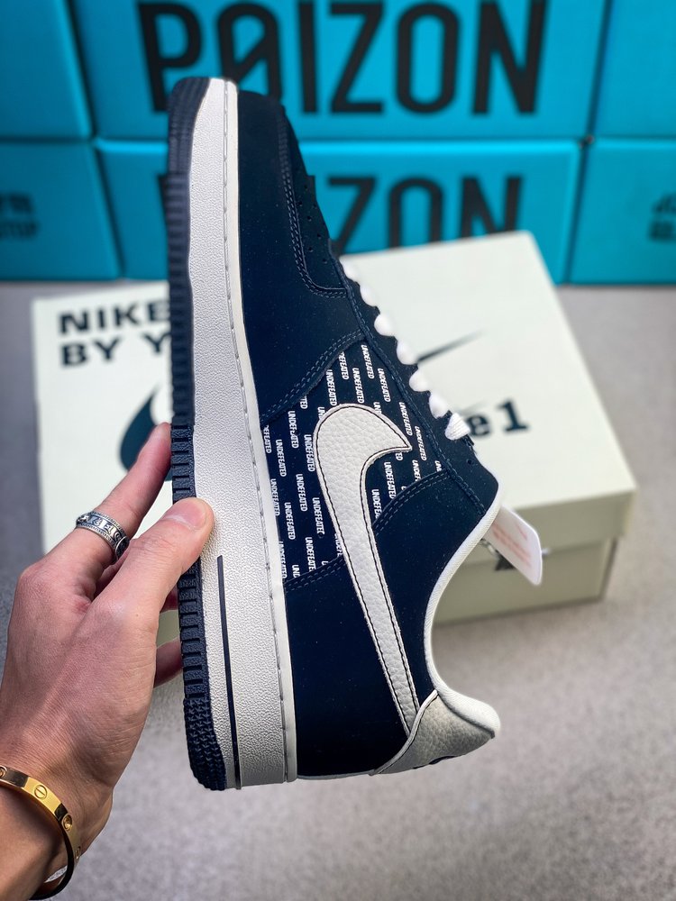 Nike 에어포스1 로우 흑백 스니커즈 001-281860
