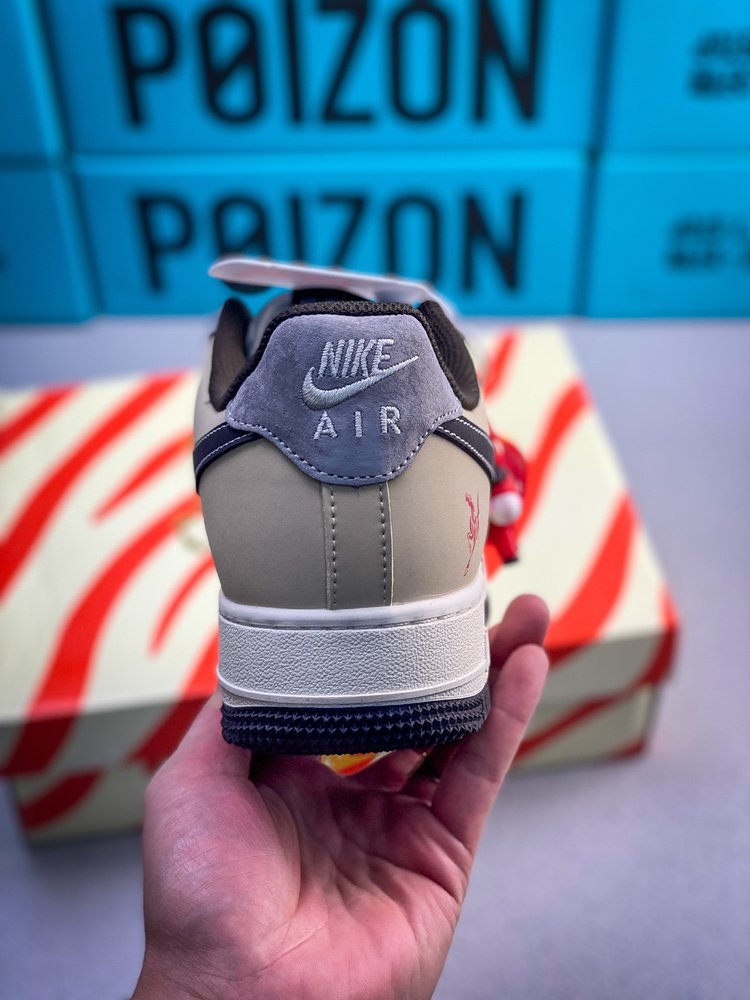 NIKE 에어포스 1 로우 말년 한정 콜라보 운동화 001-281983