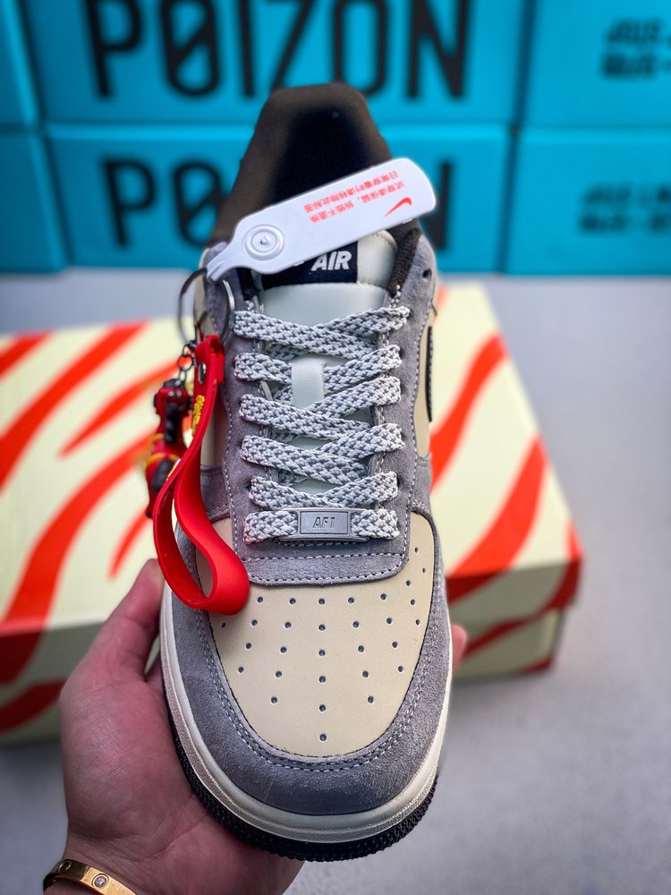 NIKE 에어포스 1 로우 말년 한정 콜라보 운동화 001-281983