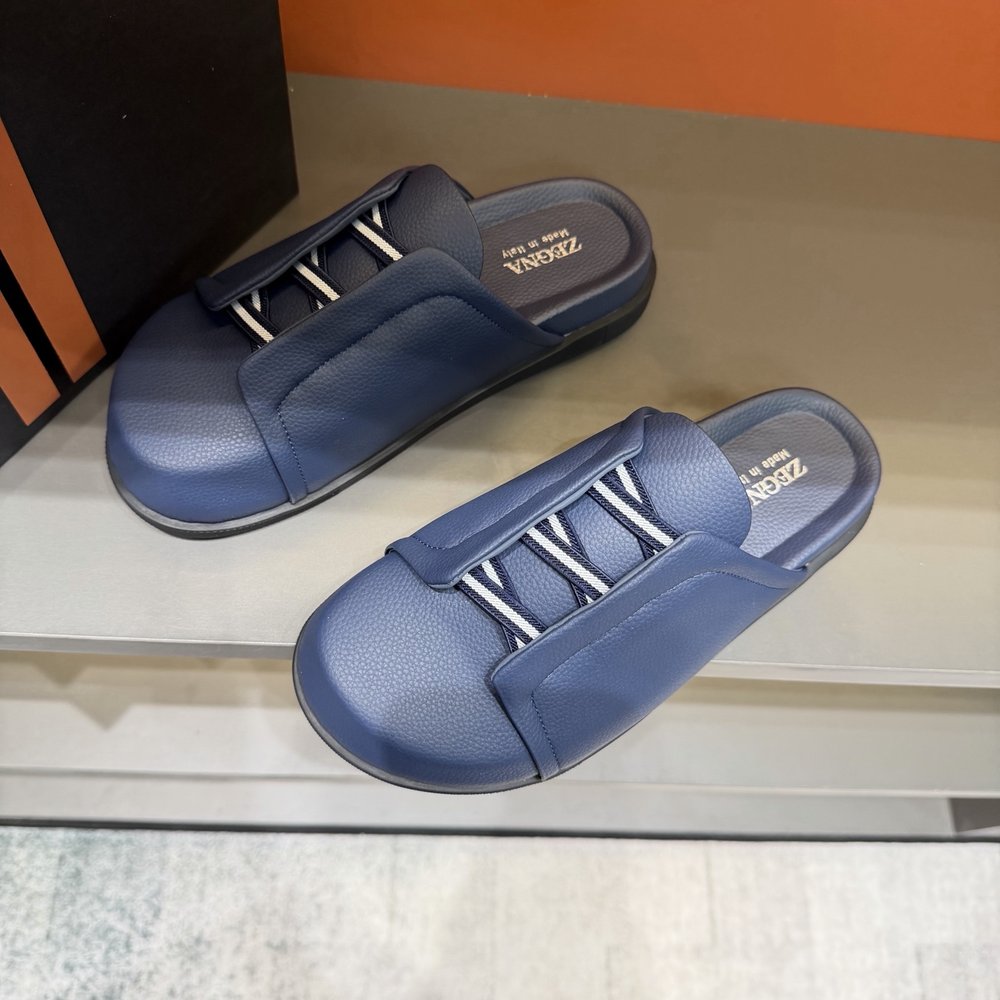 ZEGNA 제즈나 남성 캐주얼 슬리퍼 샌들 보컨 슈즈 001-282116