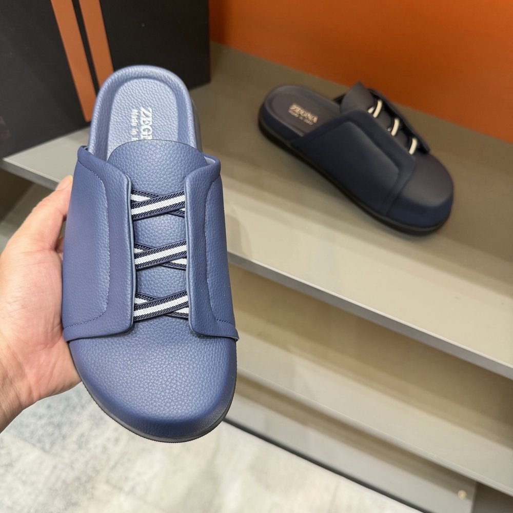 ZEGNA 제즈나 남성 캐주얼 슬리퍼 샌들 보컨 슈즈 001-282116