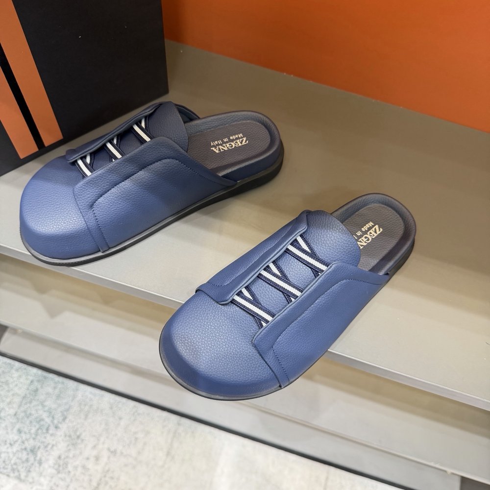 ZEGNA 제즈나 남성 캐주얼 슬리퍼 샌들 보컨 슈즈 001-282116