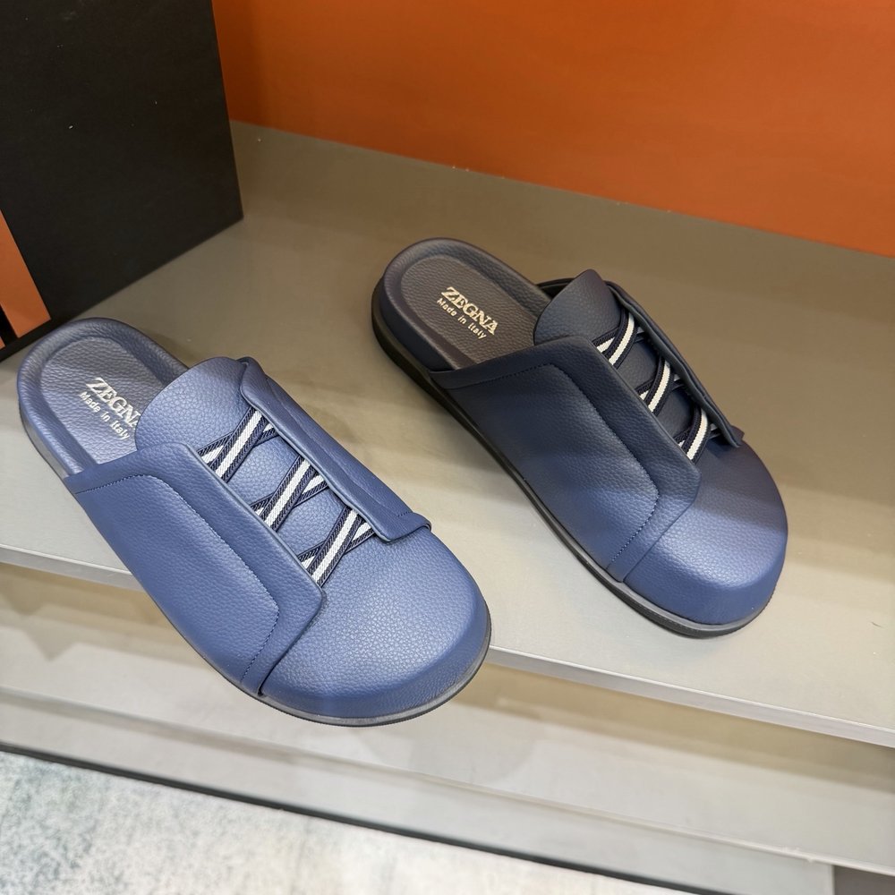 ZEGNA 제즈나 남성 캐주얼 슬리퍼 샌들 보컨 슈즈 001-282116