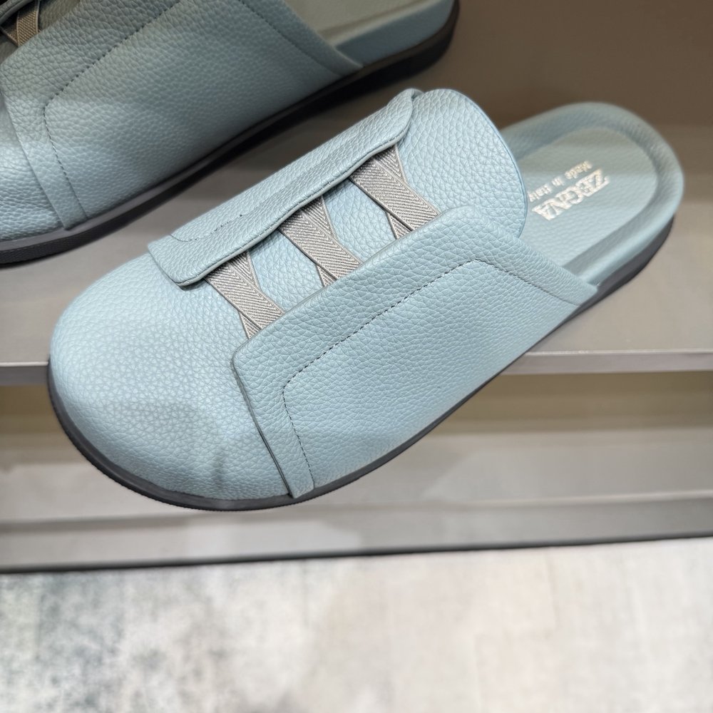ZEGNA 남성 캐주얼 보켄 슬리퍼 001-282120