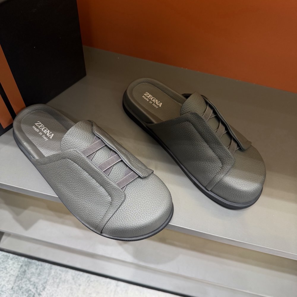 ZEGNA 젠야 남성 캐주얼 슬리퍼 샌들 001-282126