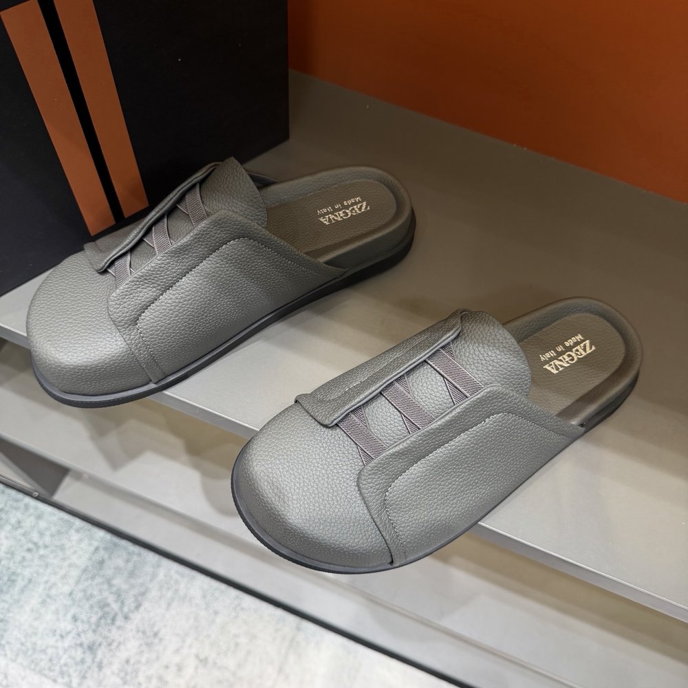 ZEGNA 젠야 남성 캐주얼 슬리퍼 샌들 001-282126
