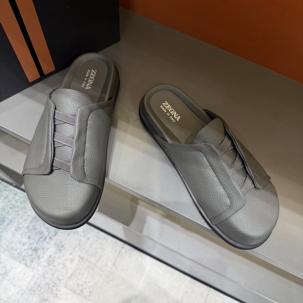 ZEGNA 젠야 남성 캐주얼 슬리퍼 샌들 001-282126