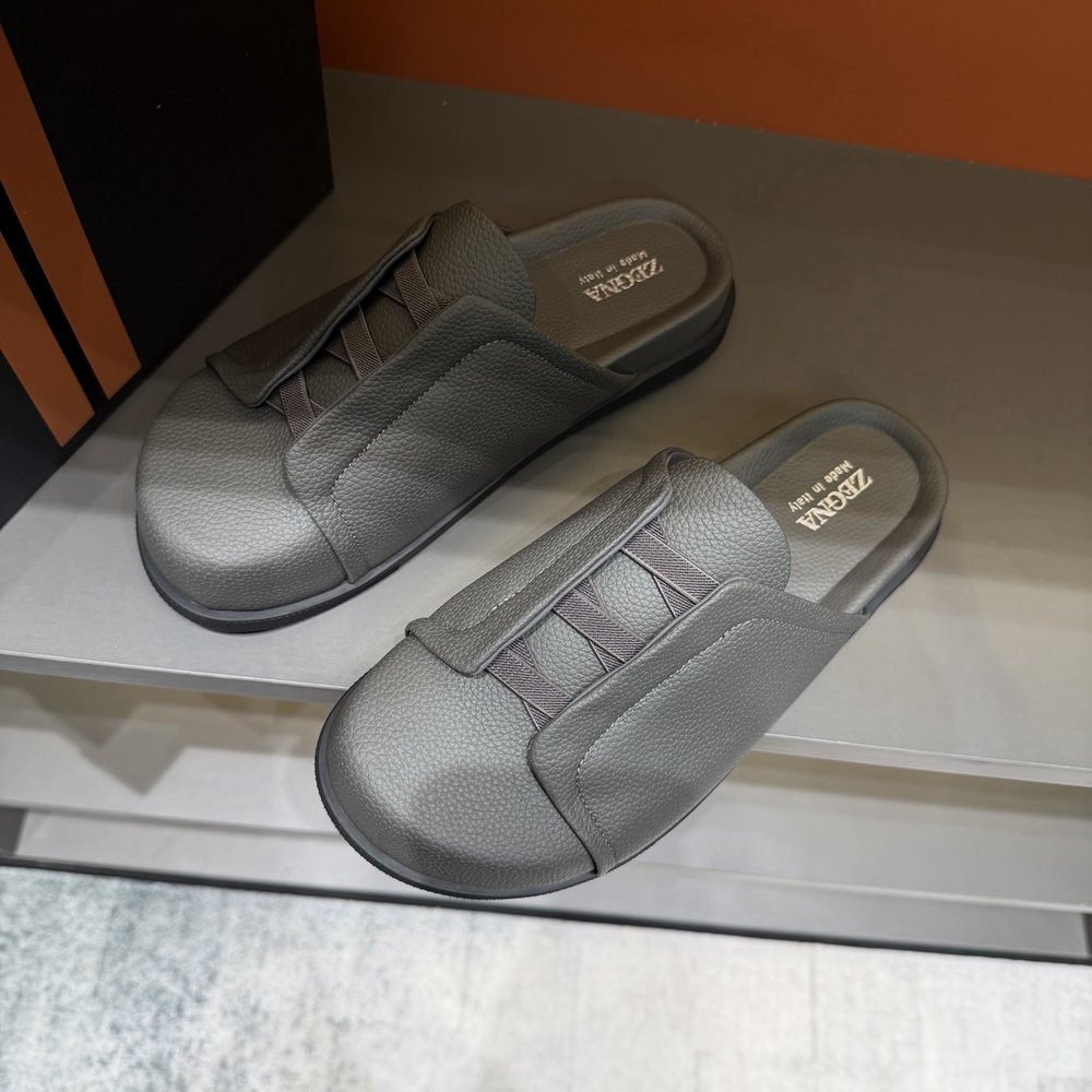 ZEGNA 젠야 남성 캐주얼 슬리퍼 샌들 001-282126