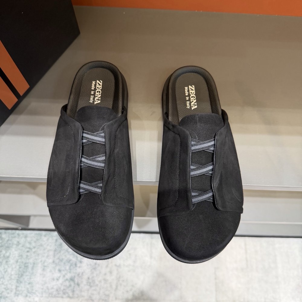 ZEGNA 남성 캐주얼 슬리퍼 샌들 001-282134
