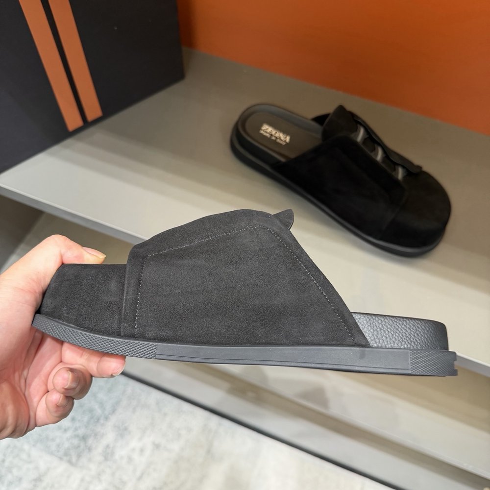 ZEGNA 남성 캐주얼 슬리퍼 샌들 001-282134