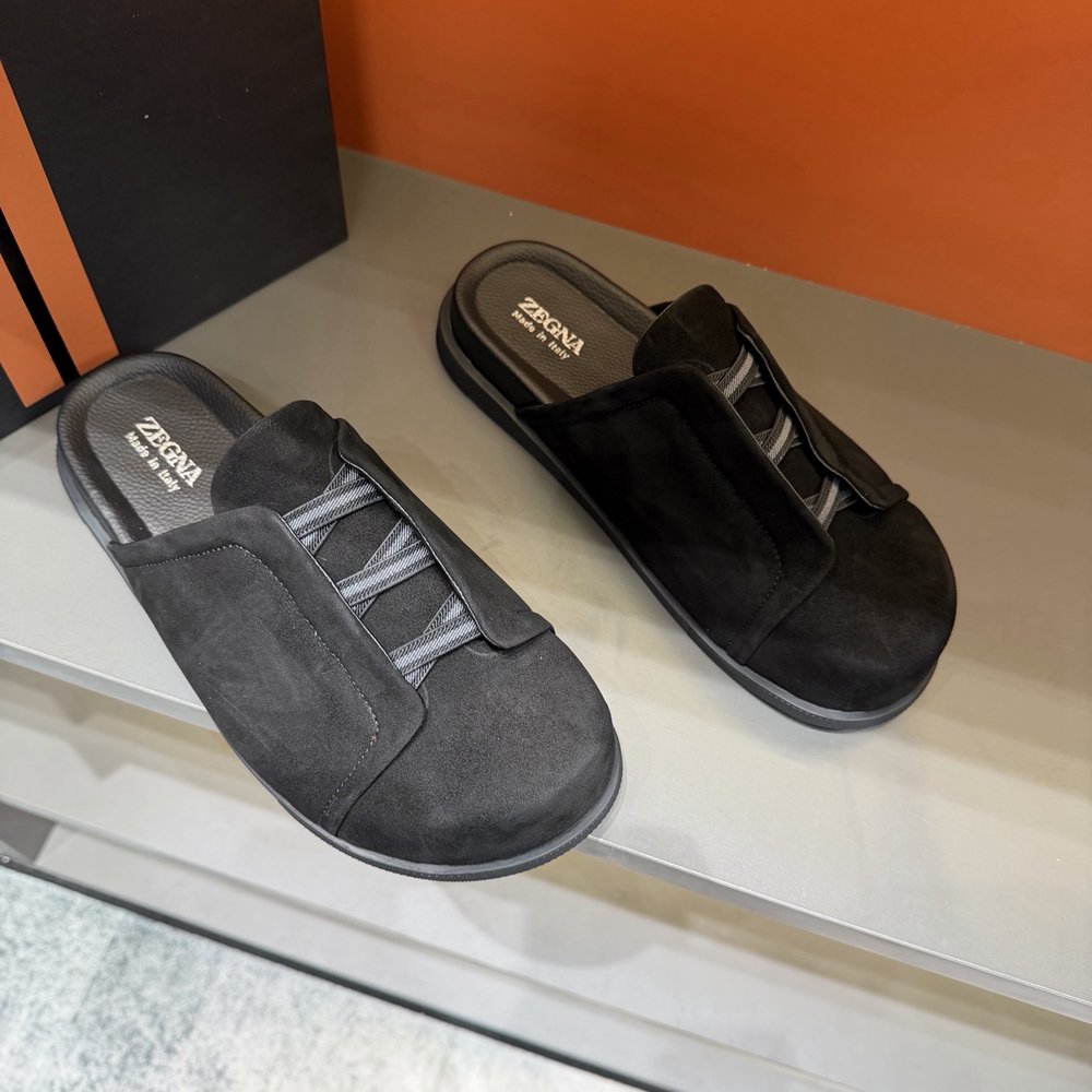 ZEGNA 남성 캐주얼 슬리퍼 샌들 001-282134