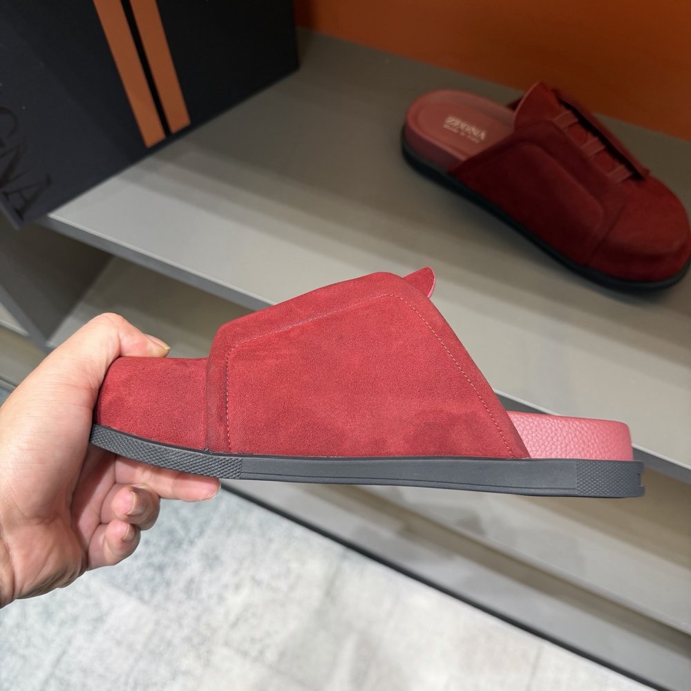 ZEGNA 제냐 남성 캐주얼 슬리퍼 001-282137