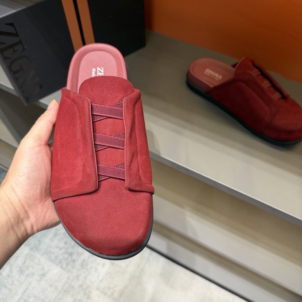 ZEGNA 제냐 남성 캐주얼 슬리퍼 001-282137