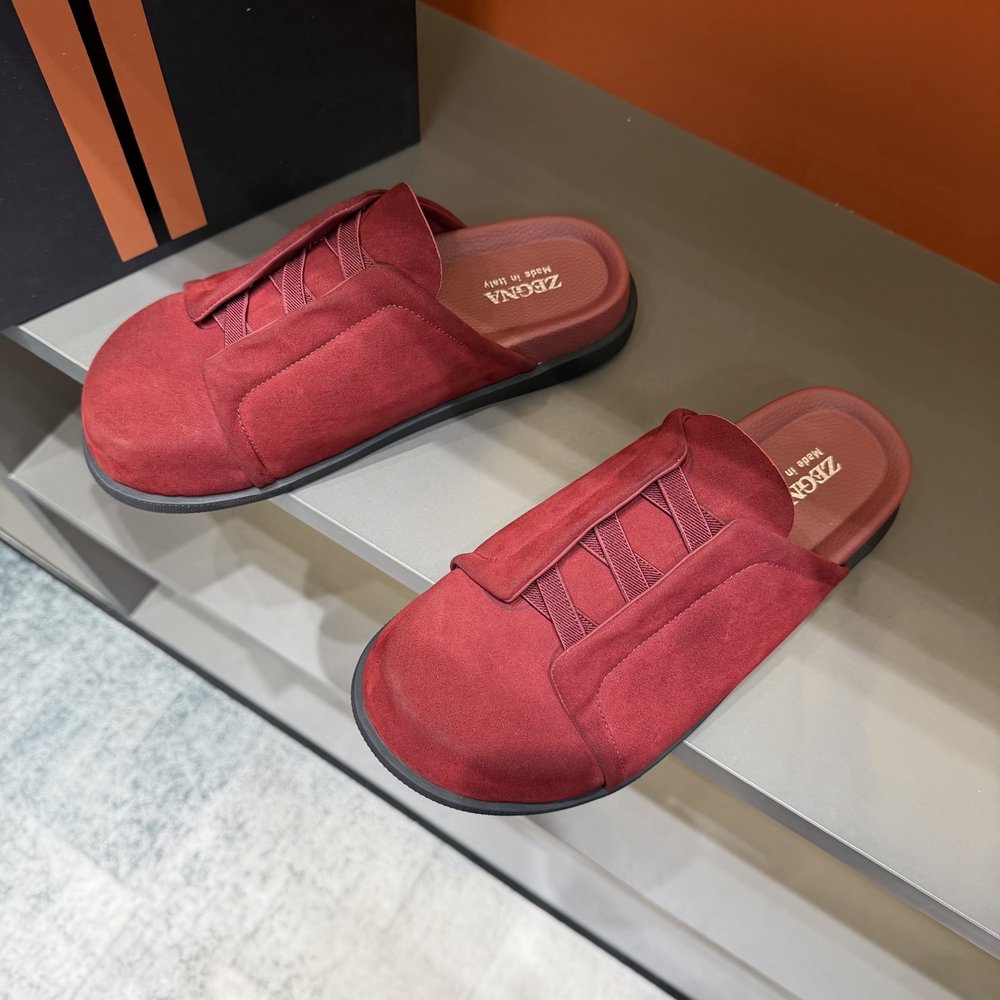 ZEGNA 제냐 남성 캐주얼 슬리퍼 001-282137