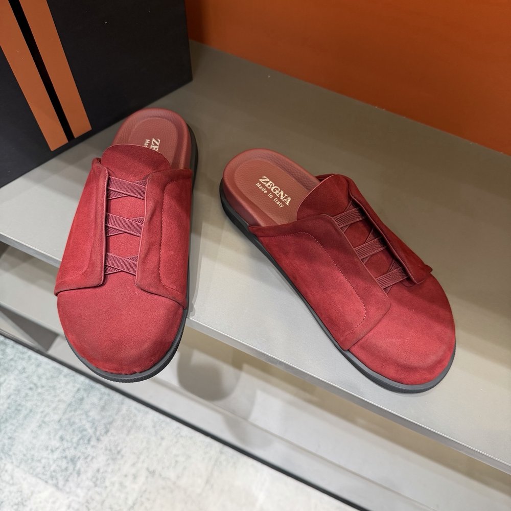 ZEGNA 제냐 남성 캐주얼 슬리퍼 001-282137