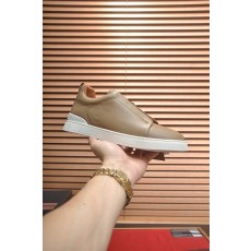 제냐 남성 스웨이드 Triple Stitch Monte 001-282146
