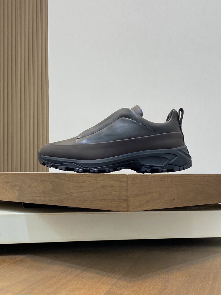 제냐 남성 스웨이드 Triple Stitch Monte 001-282153